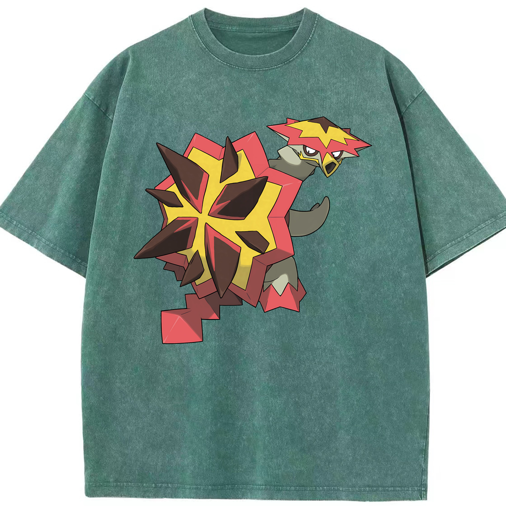 （画像用） ポケットモンスター Pokémon 綿100% ヴィンテージ風 半袖Tシャツ（フロントプリント）